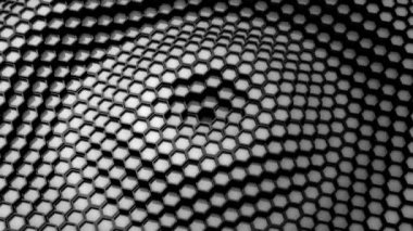 Animasyonlu altıgenler arka plan