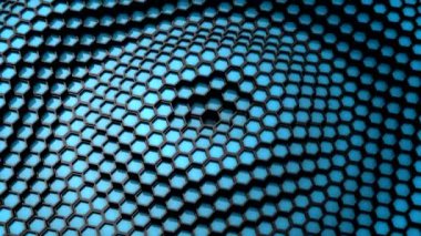 Animasyonlu altıgenler arka plan