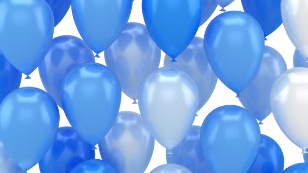 Balony lecące w górę — Wideo stockowe