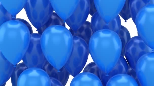 Luftballons steigen auf — Stockvideo
