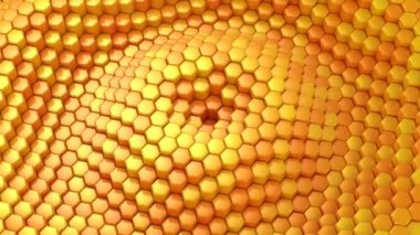 arka plandan altıgenler