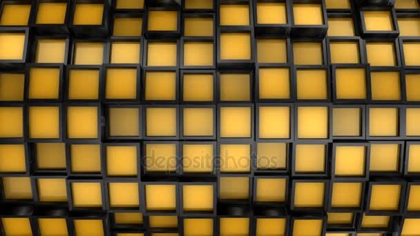 Background Squares Fundo Abstrato Loop Criado Animação — Vídeo de Stock