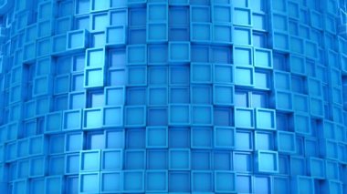 Arka plan kareler. Soyut arka plan, 2 1, döngü, 4 k, oluşturulan 3d animasyon