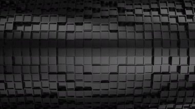 Arka plan kareler. Soyut arka plan, 2 1, döngü, 4 k, oluşturulan 3d animasyon