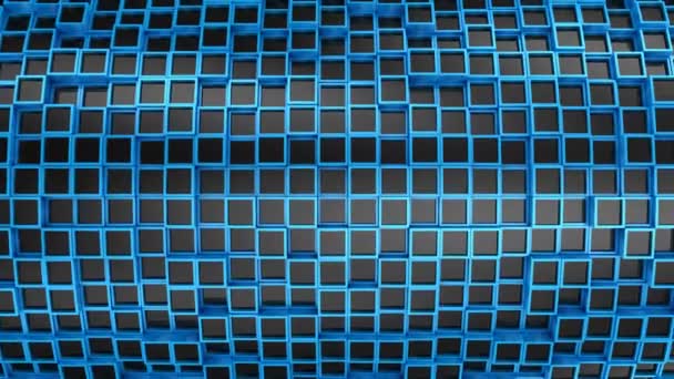 Background Squares Abstract Background Loop Created Animation — Stock Video