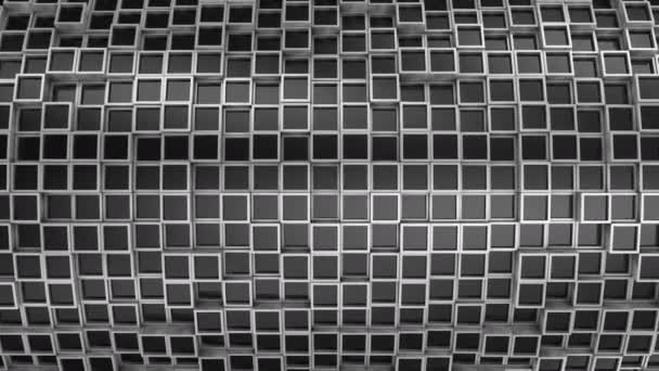 Background Squares Abstract Background Loop Created Animation — Stock Video