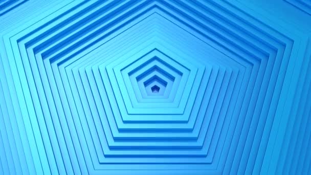 Background Pentagons Abstract Background Loop 301 600 Frames Created Animation — Stock Video