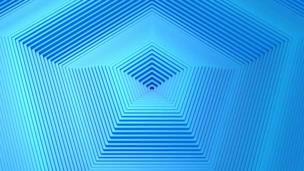 Background Pentagons Abstract Background Loop 301 600 Frames Created Animation — Stock Video