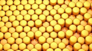 Silindir bir dalga formu. 4 k, oluşturulan arka plan, 3 1, 3d animasyon