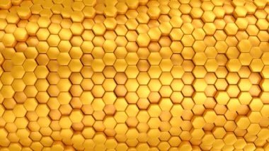 Altıgen yanarak bahislerin doğru arka plan. Soyut arka plan, 2 1, döngü, 4 k, oluşturulan 3d animasyon