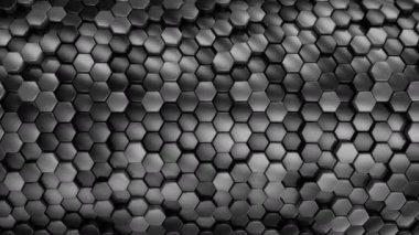 Altıgen yanarak bahislerin doğru arka plan. Soyut arka plan, 2 1, döngü, 4 k, oluşturulan 3d animasyon