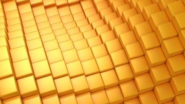 Küpleri bir dalga oluşur. Arka plan, 4 k, oluşturulan 2 1, döngü (301-600 kare), 3d animasyon