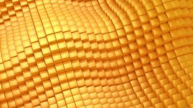 Küpleri bir dalga oluşur. Arka plan, 4 k, oluşturulan 2 1, döngü (301-600 kare), 3d animasyon