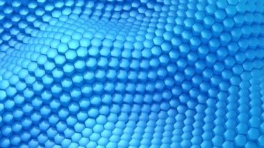 Altıgen yanarak bahislerin doğru bir dalga oluşur. Arka plan, 4 k, oluşturulan 2 1, döngü (301-600 kare), 3d animasyon