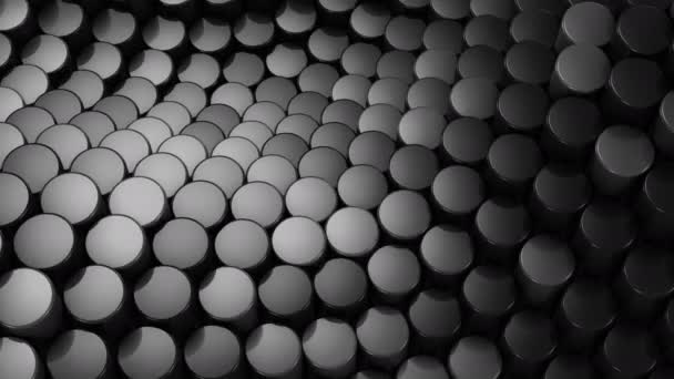 圆筒形成波浪 抽象背景 301 600 创建于 — 图库视频影像