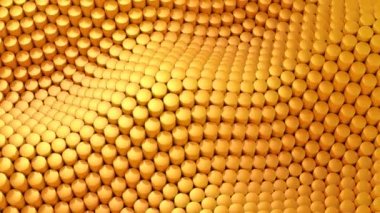 Silindir bir dalga oluşur. Soyut arka plan, 2 1, döngü, 4 k, oluşturulan 3d animasyon