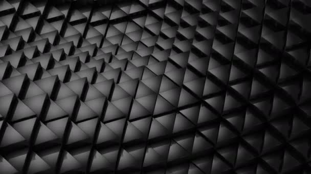 Des Triangles Forment Une Vague Fond Abstrait Boucle 301 600 — Video