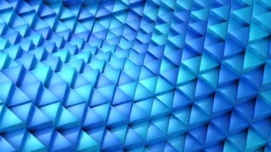 Üçgen bir dalga oluşur. Arka plan, 4 k, oluşturulan 2 1, döngü (301-600 kare), 3d animasyon