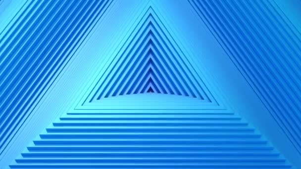 Des Triangles Forment Une Vague Fond Abstrait Boucle 301 600 — Video