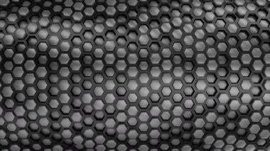 Altıgen yanarak bahislerin doğru arka plan. Soyut arka plan, 2 1, döngü, 4 k, oluşturulan 3d animasyon