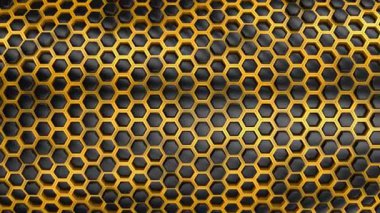 Altıgen yanarak bahislerin doğru arka plan. Soyut arka plan, 2 1, döngü, 4 k, oluşturulan 3d animasyon