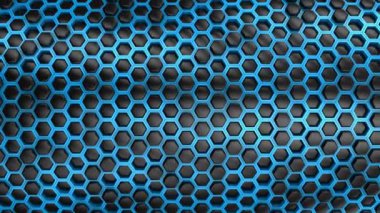 Altıgen yanarak bahislerin doğru arka plan. Soyut arka plan, 2 1, döngü, 4 k, oluşturulan 3d animasyon