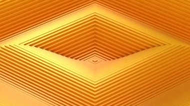 Rhombus bir dalga oluşur. Soyut arka plan, 2 1, döngü, 4 k, oluşturulan 3d animasyon