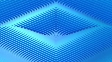 Rhombus bir dalga oluşur. Soyut arka plan, 2 1, döngü, 4 k, oluşturulan 3d animasyon