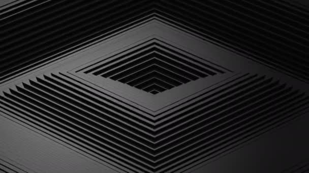 Rhombus Formed Wave Abstract Background Loop 301 600 Frames Created — Stock Video