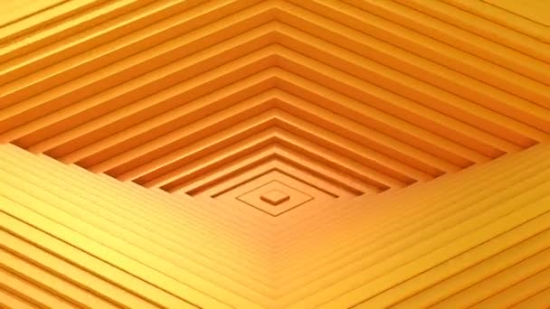 Rhombus Formed Wave Abstract Background Loop Created Animation — Stock Video