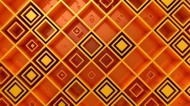 Contexte des losanges. Fond abstrait, boucle 2 en 1, créé en 4K, animation 3d 