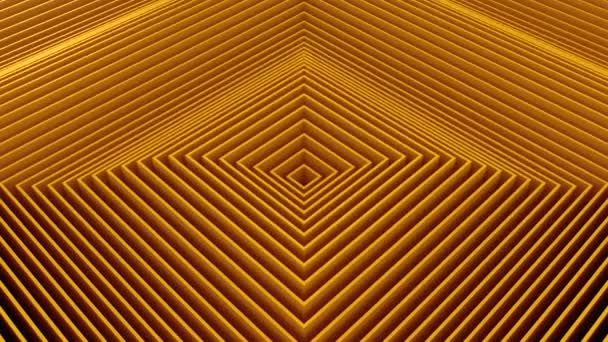 Squares Formed Wave Abstract Background Loop Rendering Resolution — Stockvideo