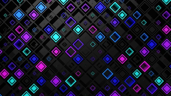 Background Rhombuses Abstract Background Rendering — Stock Photo, Image