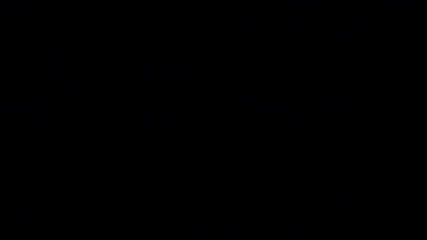 Değişim Yaratmak Için Canlandırılmış Arkaplan Siyah Arkaplanda Izole Edilmiş Görüntüleme — Stok video