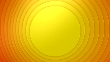 Background of Circles. Background for text or logo, loop, 3d rendering, 4k resolution