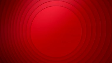 Background of Circles. Background for text or logo, loop, 3d rendering, 4k resolution