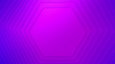 Background of Hexagons. Background for text or logo, loop, 3d rendering, 4k resolution