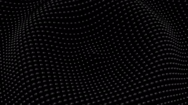 Капсули Утворюють Хвилю Абстрактний Фон Петля 151 450 Кадрів Візуалізація — стокове відео