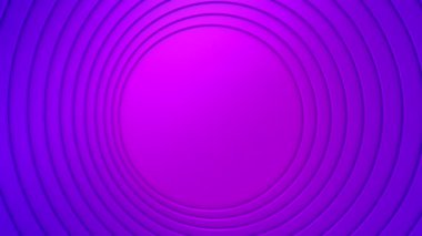 Background of Circles. Background for text or logo, loop, 3d rendering, 4k resolution