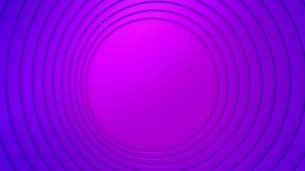 Contexte des cercles. Fond pour texte ou logo, boucle, rendu 3d, résolution 4k 