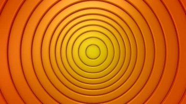 Background of Circles. Background for text or logo, loop, 3d rendering, 4k resolution