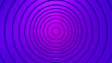 Background of Circles. Background for text or logo, loop, 3d rendering, 4k resolution