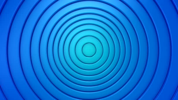 Contexte des cercles. Fond pour texte ou logo, boucle, rendu 3d, résolution 4k 