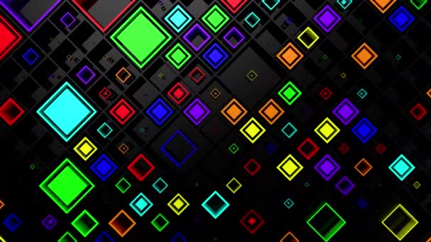 Contexte des losanges. Fond abstrait, boucle, rendu 3d, résolution 4k 