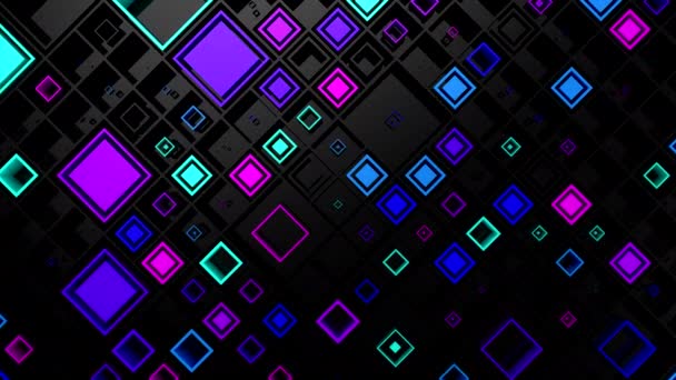 Contexte des losanges. Fond abstrait, boucle, rendu 3d, résolution 4k 