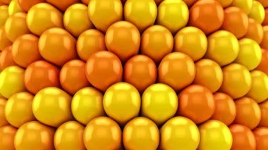 Kapsüllerin arka planı. Soyut arkaplan, döngü, 3d görüntüleme, 4k çözünürlük