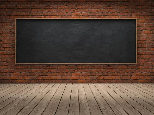 Blackboard quarto fundo — Fotografia de Stock