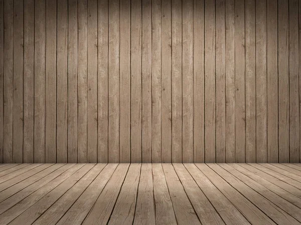 Sala de madeira fundo — Fotografia de Stock