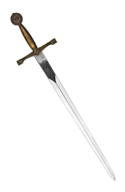 Güzel kılıç izole