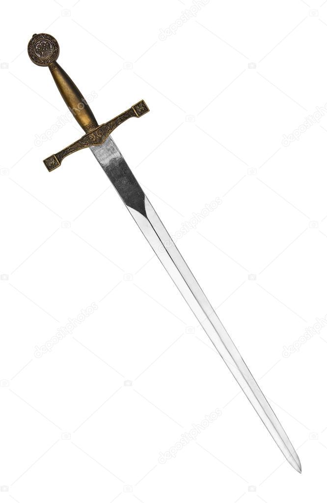 Beautiful sword isolated